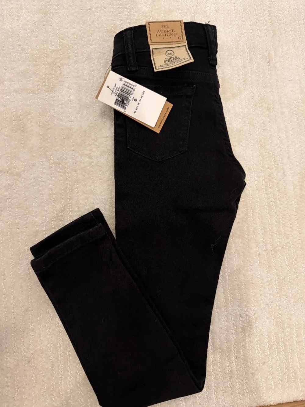 Ralph Lauren Girls size 6 Aubrie Legging Jean